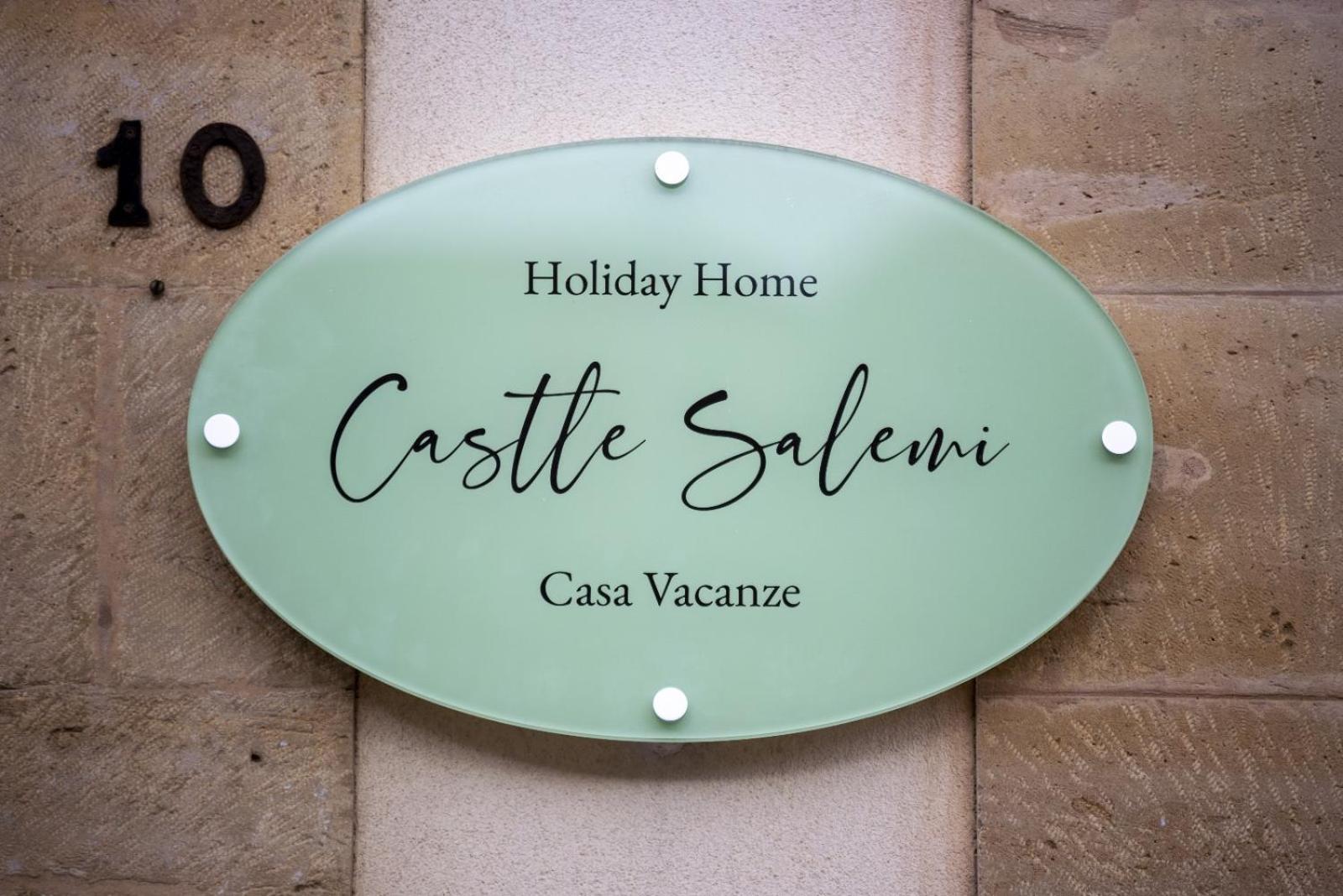 Holiday Home Castle Salemi - Casa Vacanze Exteriér fotografie