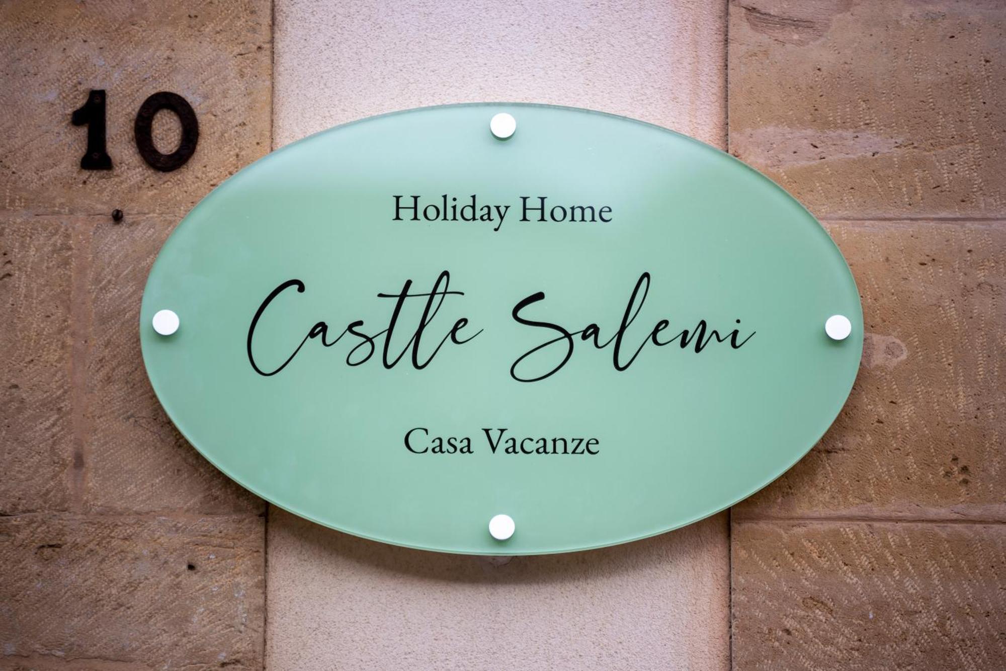 Holiday Home Castle Salemi - Casa Vacanze Exteriér fotografie